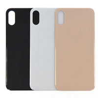 Back Glass Cover With Big Camera Hole Replacement For Apple iPhone XS, XS Max