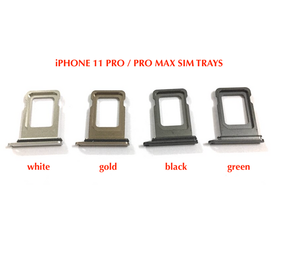 Metal Nano SIM Card Slot Tray Holder For iPhone 11 / 11 Pro / 11 Pro Max