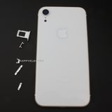 Back Housing Glass Battery Cover Frame Assembly Replacement for iPhone XR