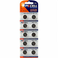 10 PKCELL LR1130 AG10 189 L1131 389 V10GA 1.5 V Alkaline Button Cell Battery
