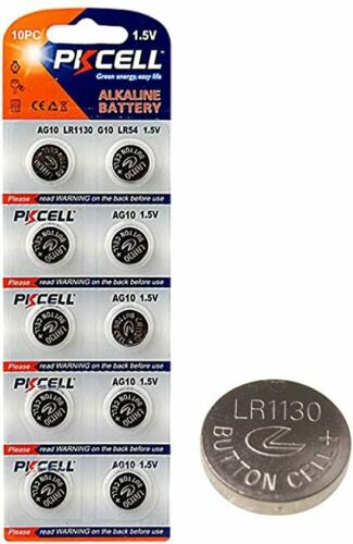 AG10 10 button cell battery AG10 / LR1130 / 389 1,5V Cellectron